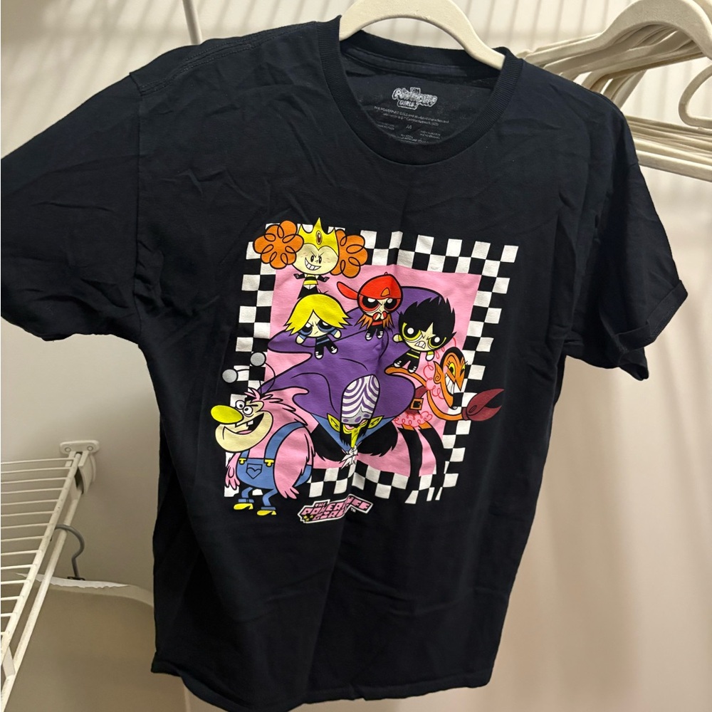 Cartoon Network Black and Pink Retro Graphic Tee